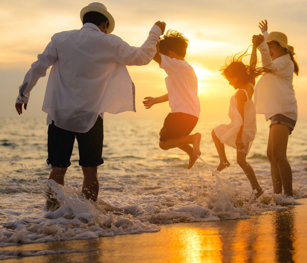 Family at Beach